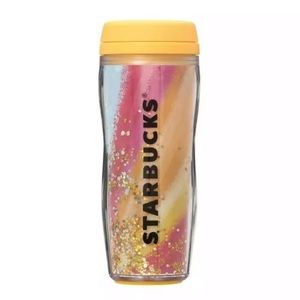 Starbucks Summer Festival Glitter Bottle Tumbler